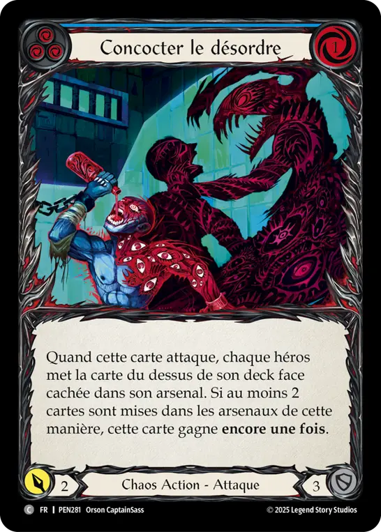 Card: Concoct Disorder (blu)