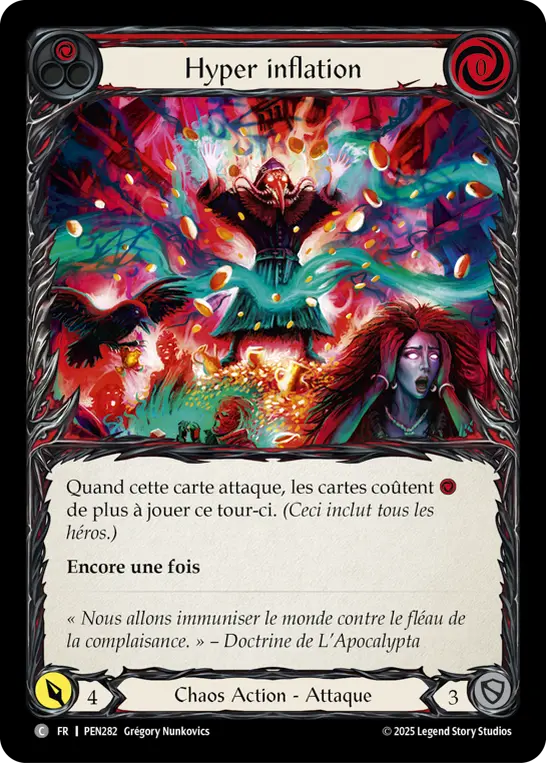 Card: Hyper Inflation (red)