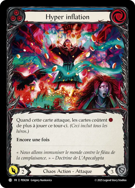 Card: Hyper Inflation (blu)
