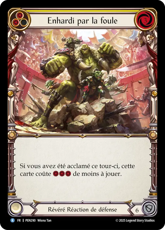 Card: Emboldened by the Crowd (yel)