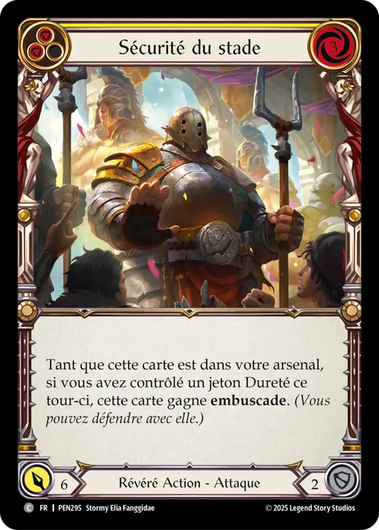 Card: Stadium Security (yel)