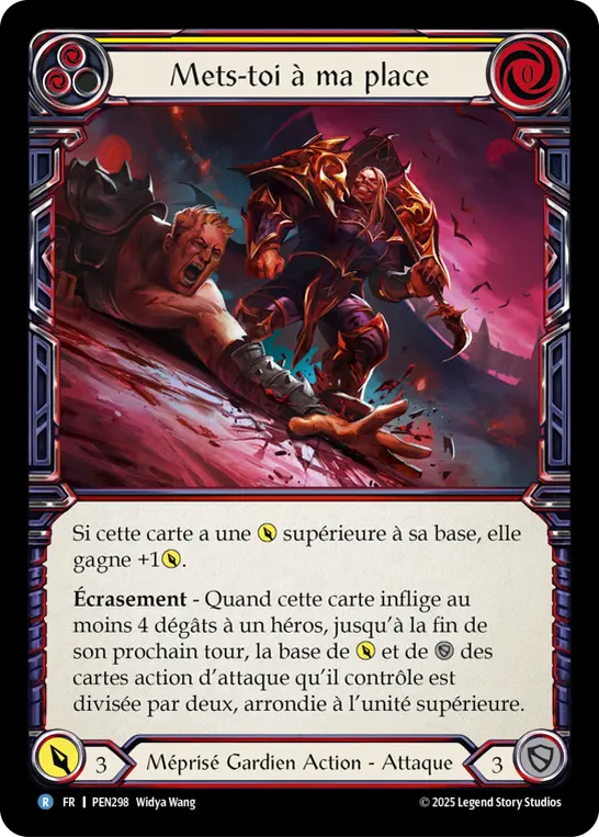 Card: Walk in My Shoes (yel)