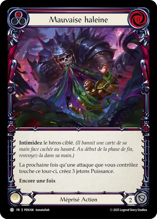 Card: Bad Breath (red)