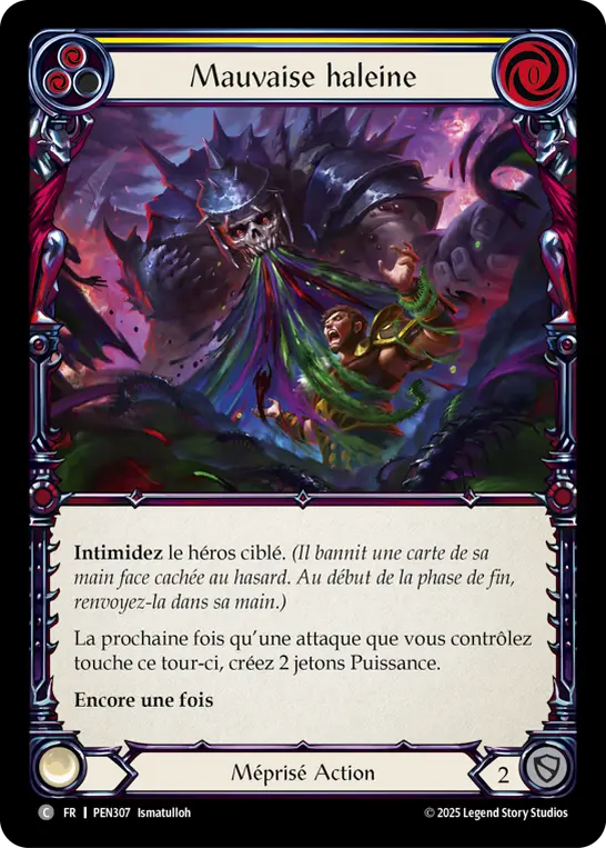 Card: Bad Breath (yel)