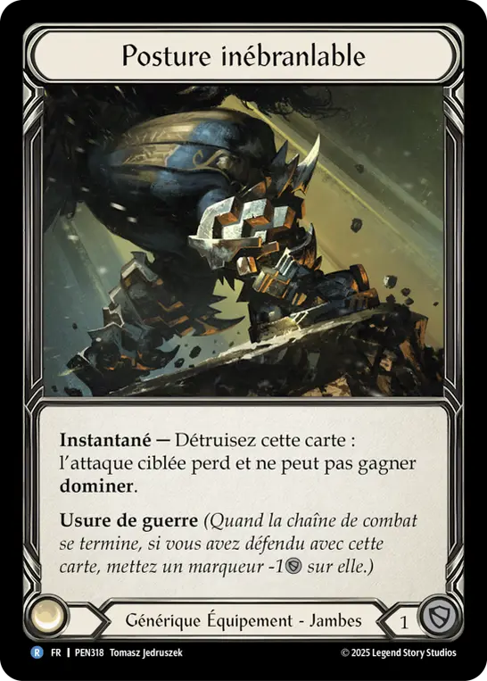 Card: Unflinching Foothold