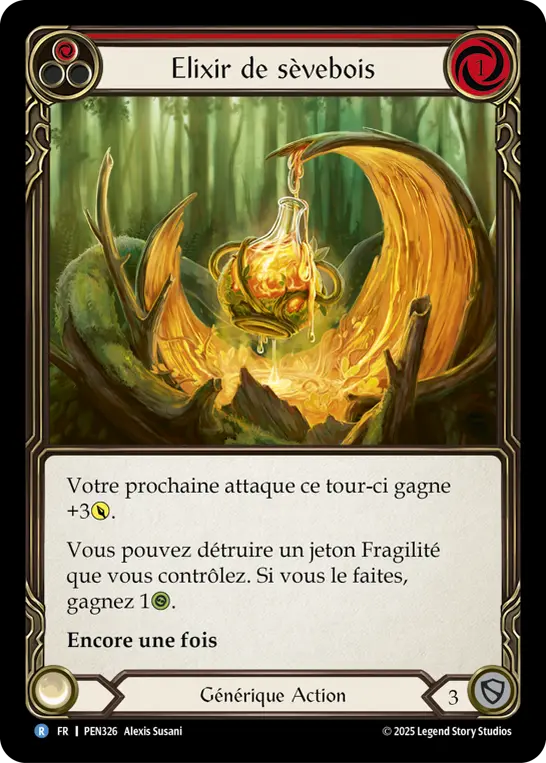 Card: Sapwood Elixir (red)