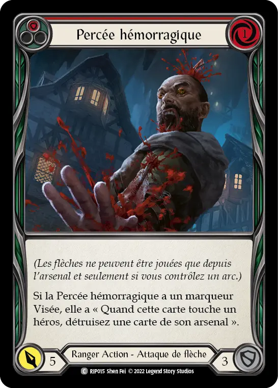 Card: Hemorrhage Bore (red)