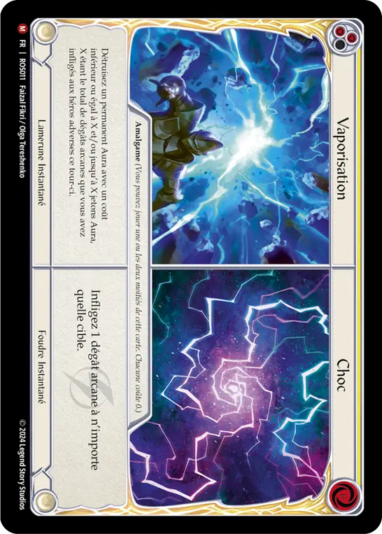 Card: Vaporize||Shock (yel)