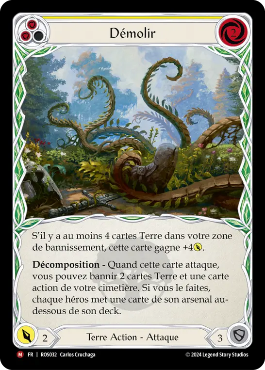 Card: Plow Under (yel)