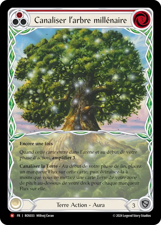Card: Channel the Millennium Tree (red)