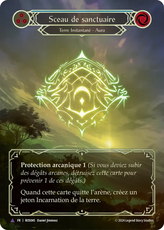 Card: Sigil of Sanctuary (blu)