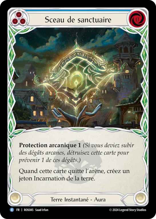 Card: Sigil of Sanctuary (blu)