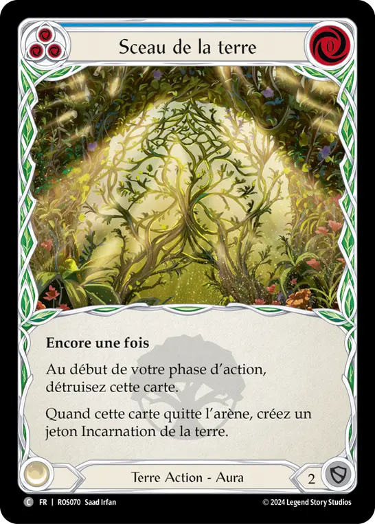 Card: Sigil of Earth (blu)