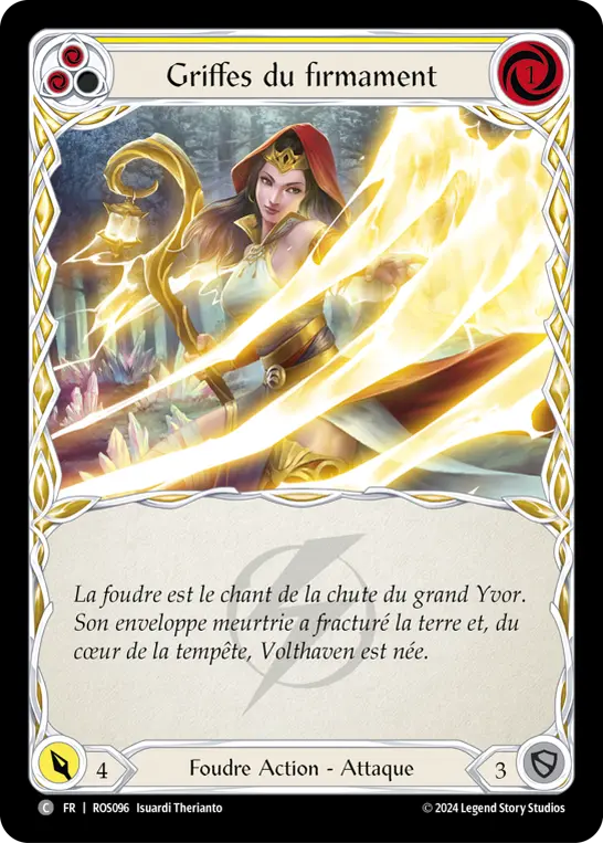 Card: Heaven's Claws (yel)
