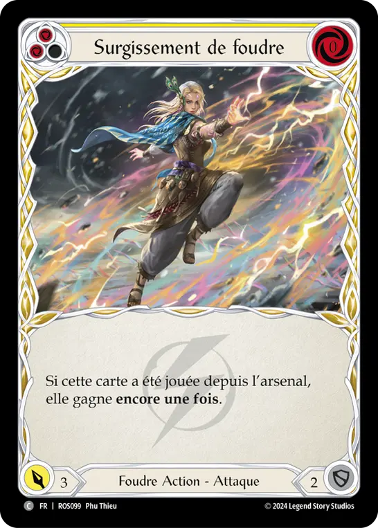 Card: Lightning Surge (yel)