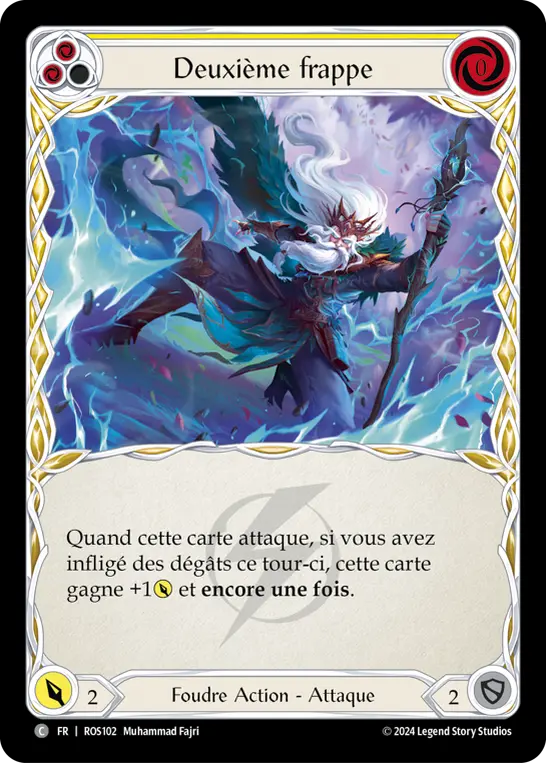 Card: Second Strike (yel)