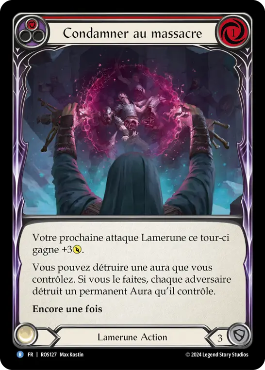 Card: Condemn to Slaughter (red)