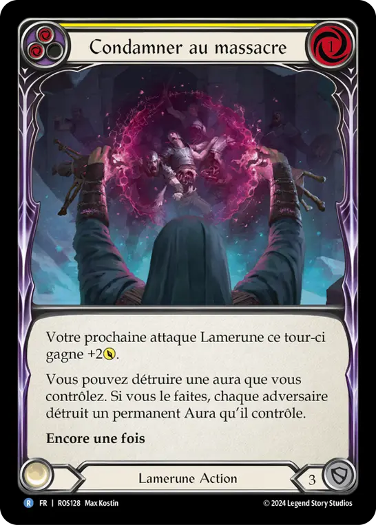 Card: Condemn to Slaughter (yel)