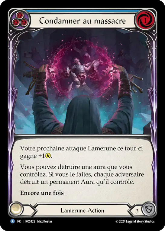 Card: Condemn to Slaughter (blu)