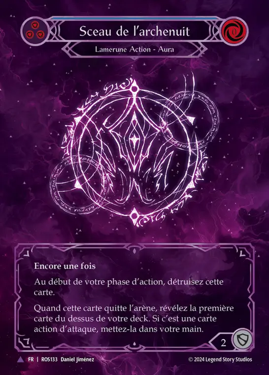 Card: Sigil of the Arknight (blu)