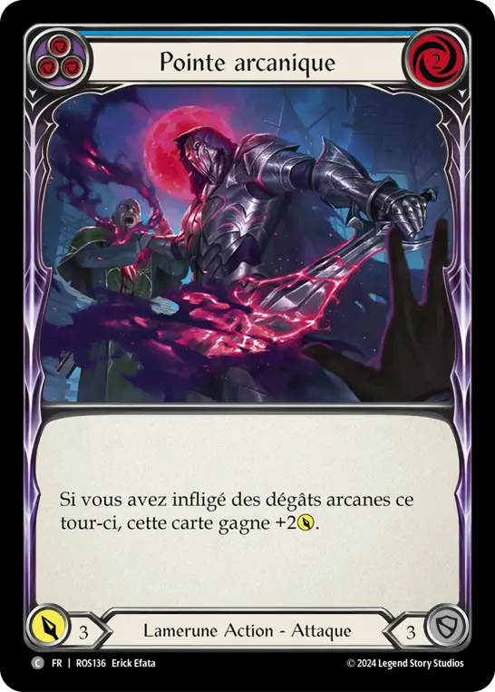 Card: Arcanic Spike (blu)