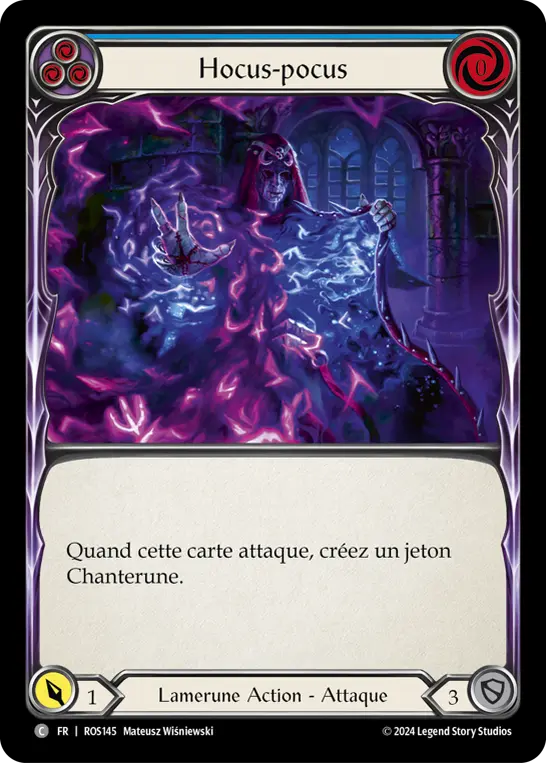 Card: Hocus Pocus (blu)