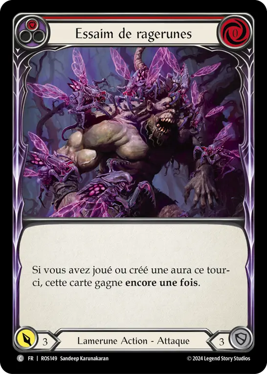 Card: Runerager Swarm (red)