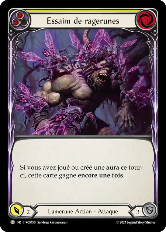 Card: Runerager Swarm (yel)