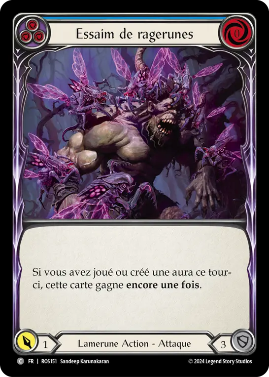 Card: Runerager Swarm (blu)