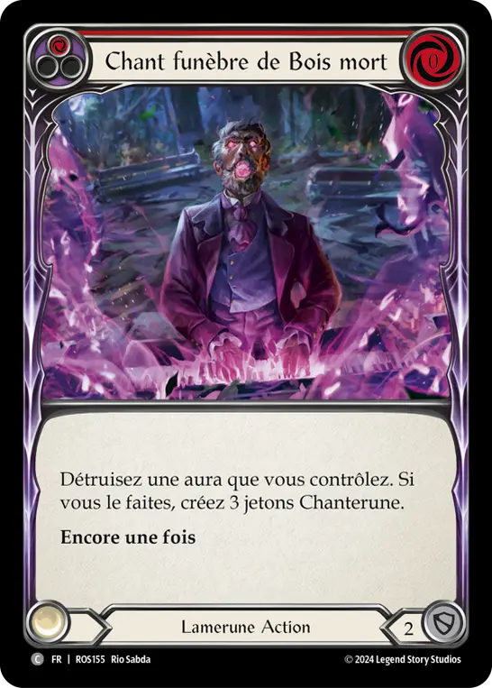 Card: Deadwood Dirge (red)