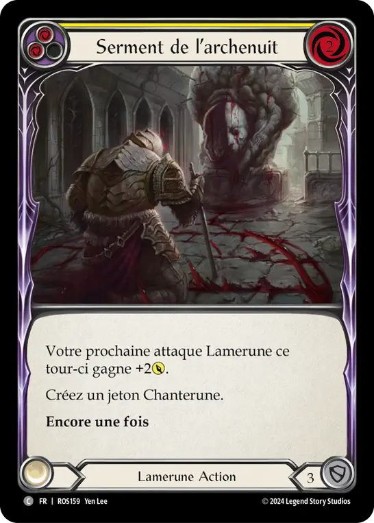 Card: Oath of the Arknight (yel)