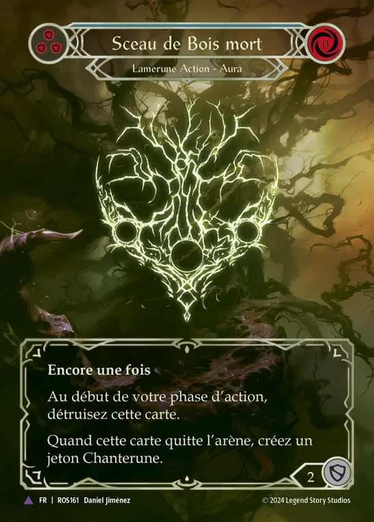 Card: Sigil of Deadwood (blu)