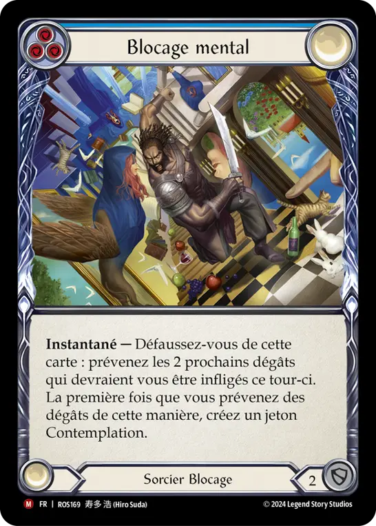 Card: Mental Block (blu)