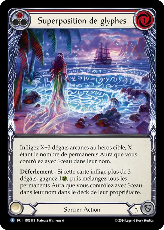 Card: Glyph Overlay (red)