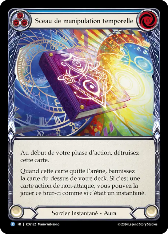 Card: Sigil of Temporal Manipulation (blu)