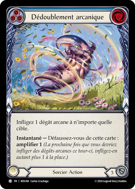 Card: Arcane Twining (blu)