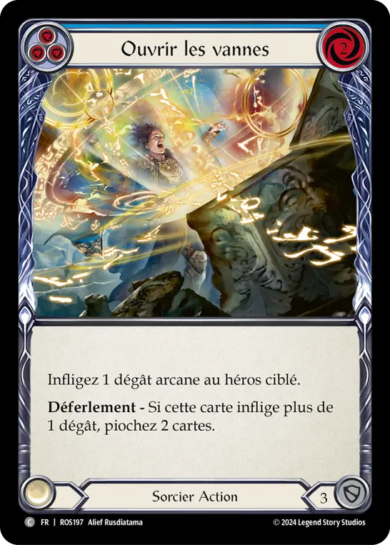 Card: Open the Flood Gates (blu)