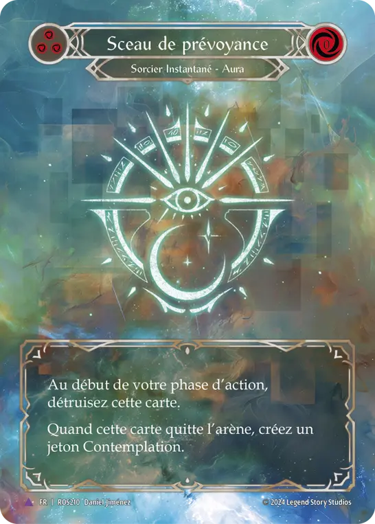 Card: Sigil of Forethought (blu)