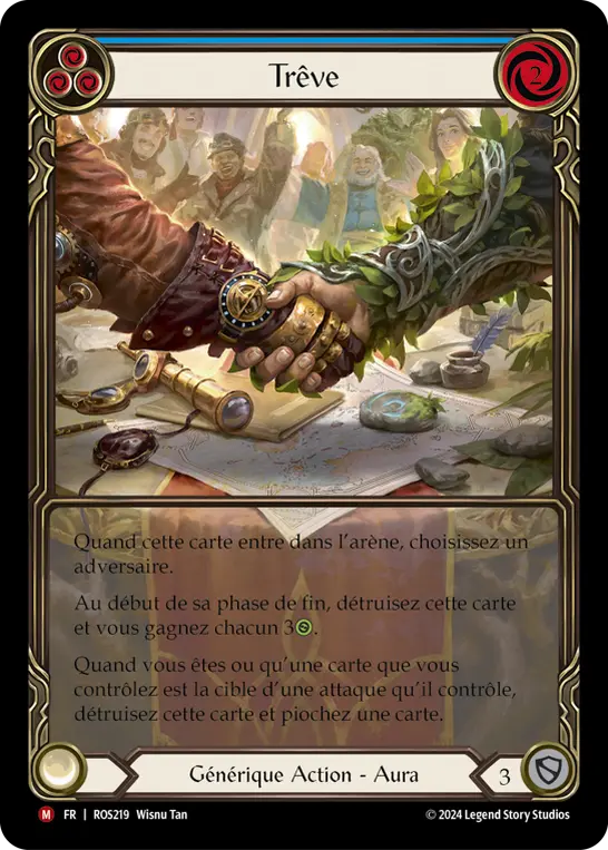 Card: Truce (blu)
