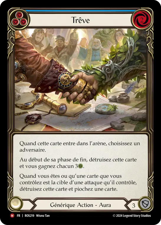 Card: Truce (blu)