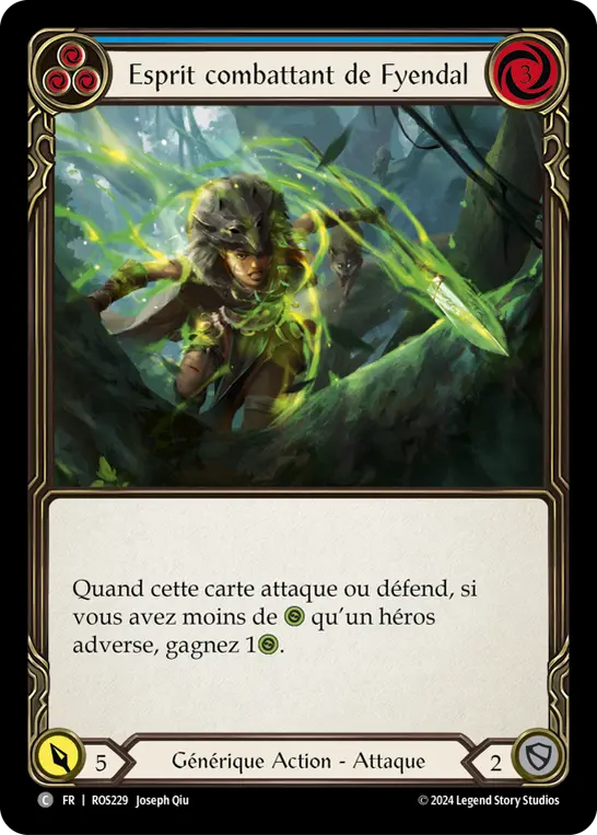 Card: Fyendal's Fighting Spirit (blu)