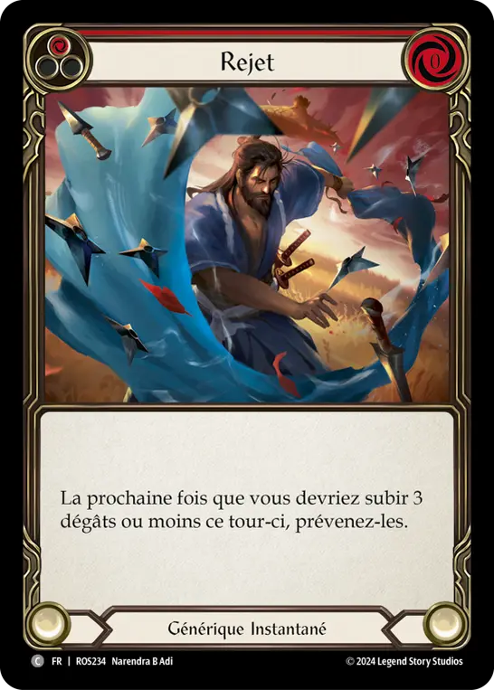 Card: Brush Off (red)