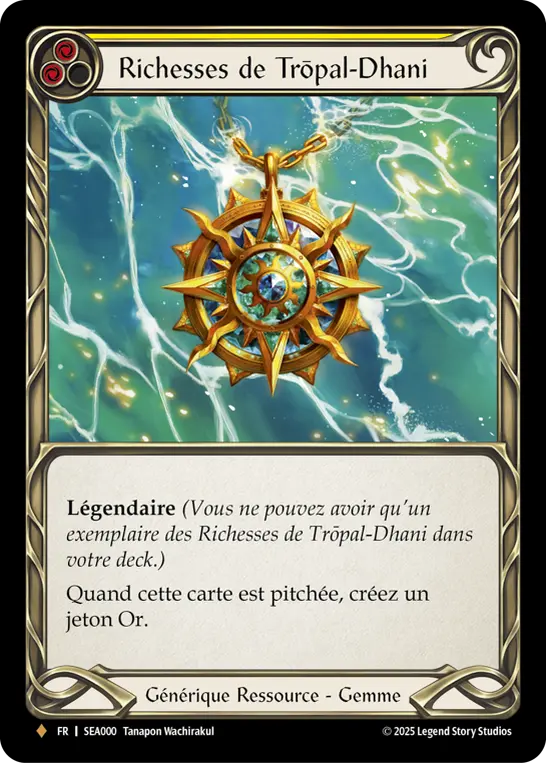 Card: Riches of Trōpal-Dhani (yel)