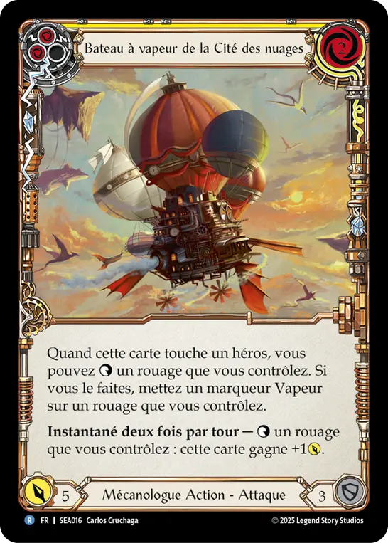 Card: Cloud City Steamboat (yel)