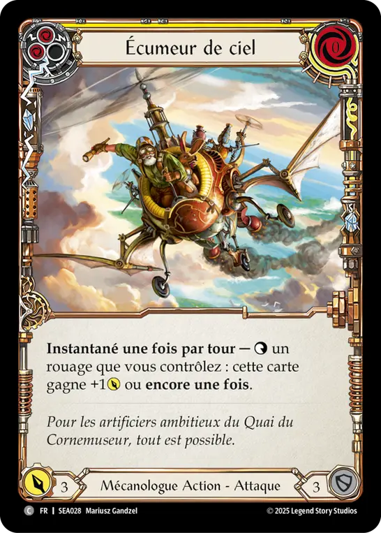 Card: Sky Skimmer (yel)