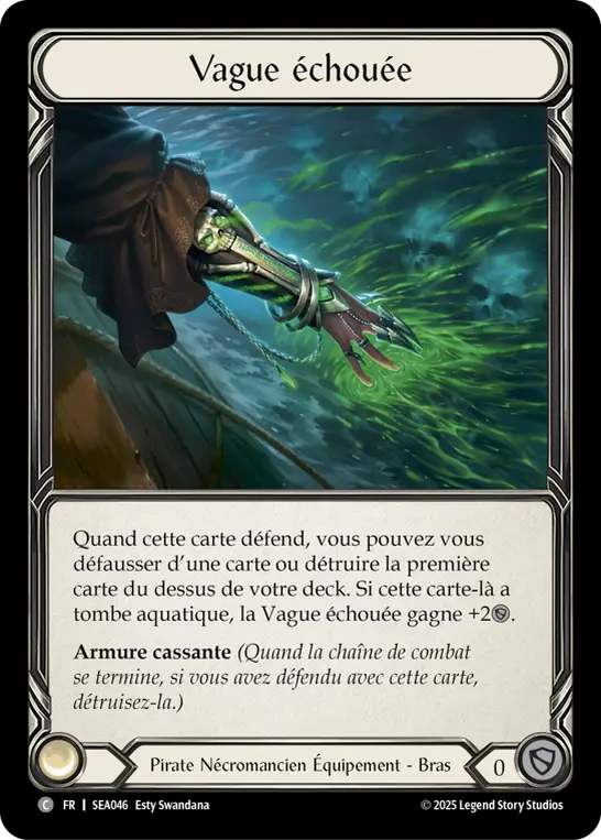Card: Washed Up Wave