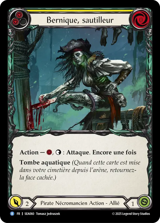 Card: Limpit, Hop-a-long (yel)