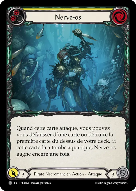 Card: Jittery Bones (yel)