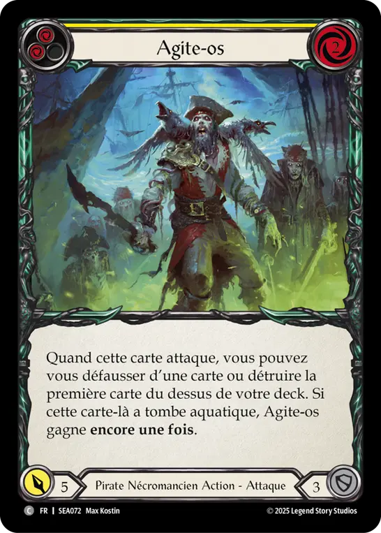 Card: Restless Bones (yel)