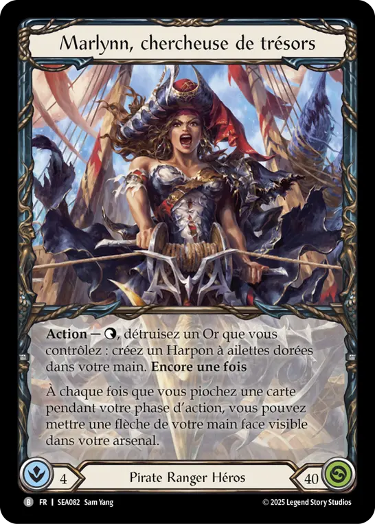 Card: Marlynn, Treasure Hunter